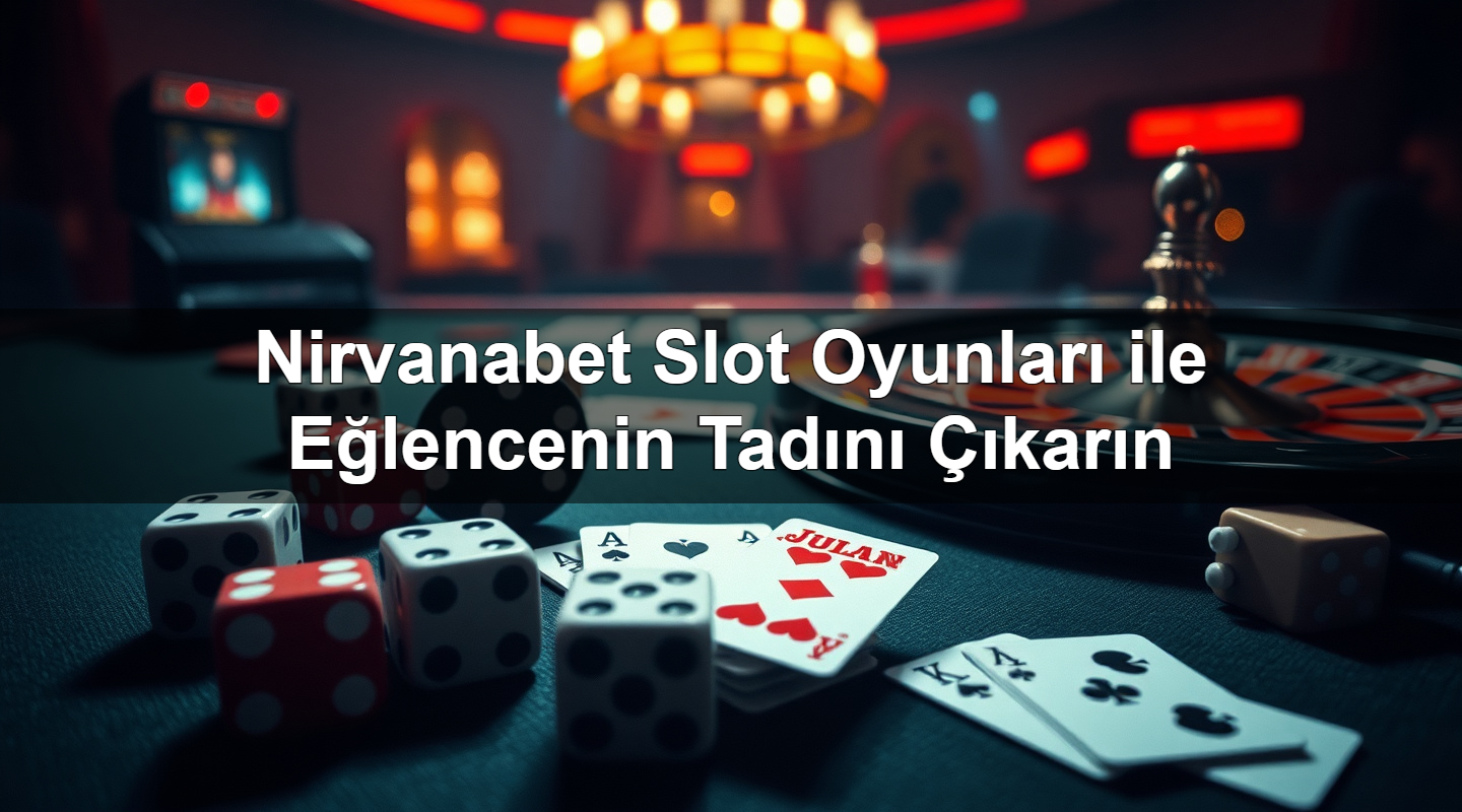 Nirvanabet Slot Oyunları ile Eğlencenin Tadını Çıkarın 4 nirvanabet slot oyunlar ile e lencenin tad n kar n 1783626777682